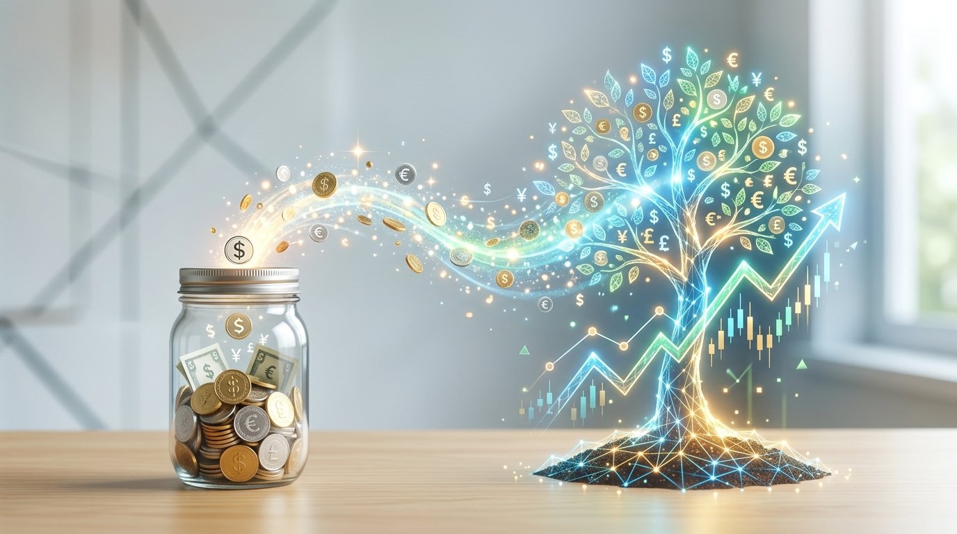 Os primeiros passos para sair da poupança e investir melhor